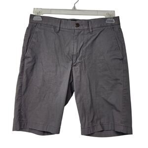 J.‎ Crew Gray Stretch Chino Classic Casual Dress Shorts Men's 29